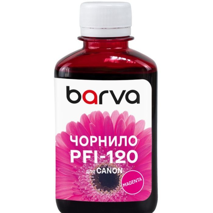 Чернила Barva Canon PFI-120/710 180 мл M pigmented Фото