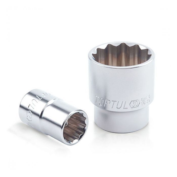 Торцевая головка Toptul 28 мм 1/2" 12-гранна Фото