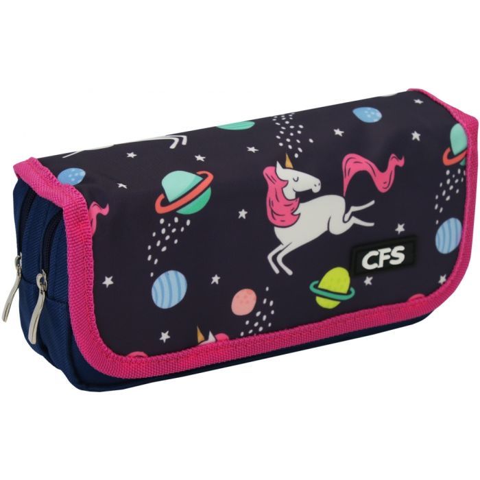 Пенал Cool For School 1 отделение Черный Фото