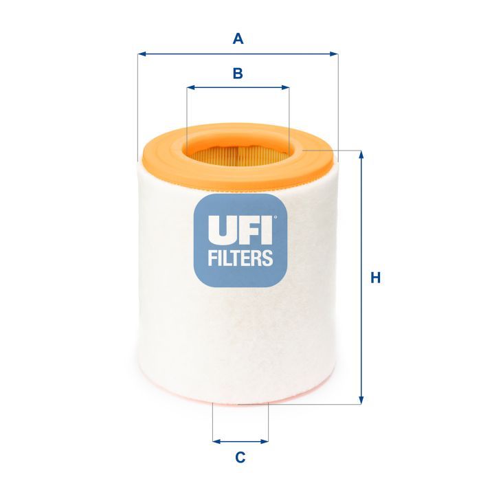 Воздушный фильтр для автомобиля UFI 27.A48.00 Фото