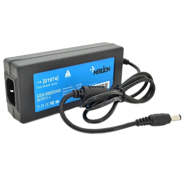 Блок питания для систем видеонаблюдения Merlion MLPSP12-4 Фото