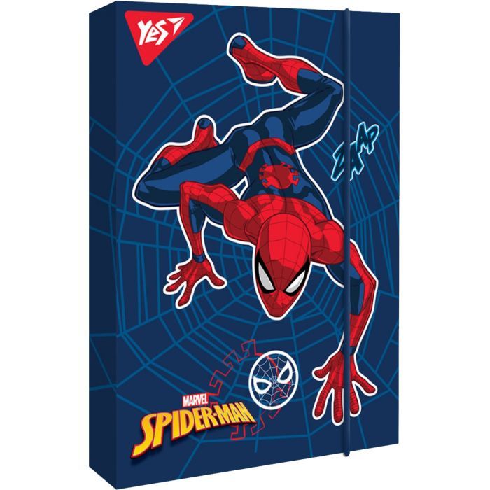 Папка для труда Yes A4 картонна Marvel Spiderman Фото