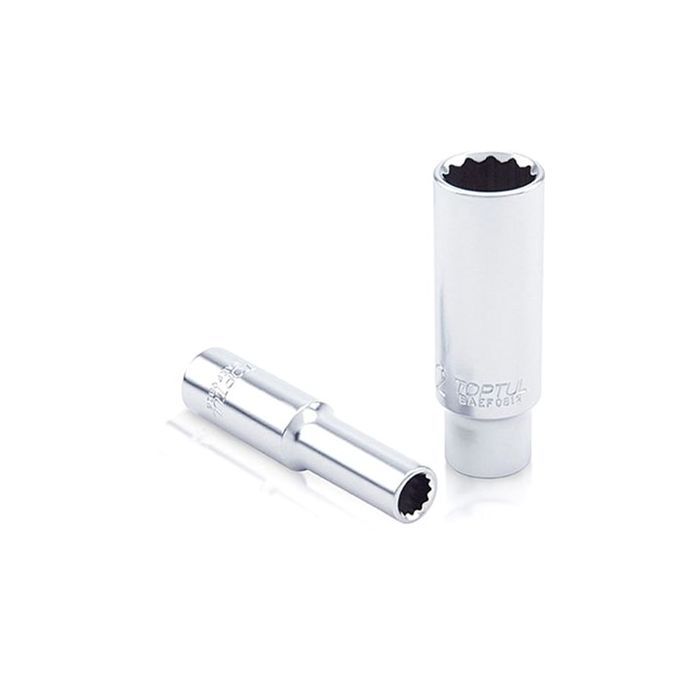 Торцевая головка Toptul 1/4" 12-гранна довга 13мм Фото