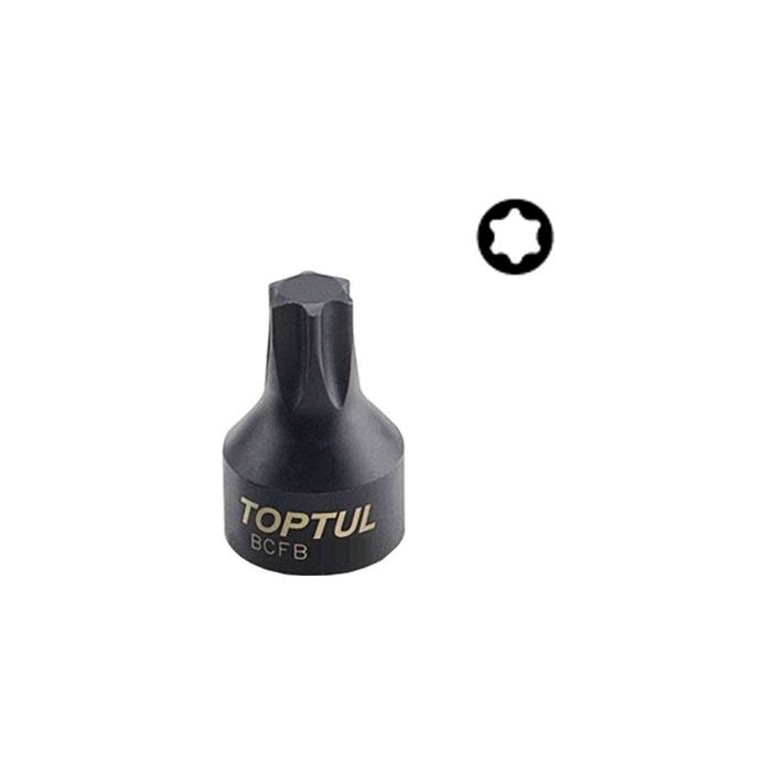 Торцевая головка Toptul TORX T30 1/4" цільна Фото