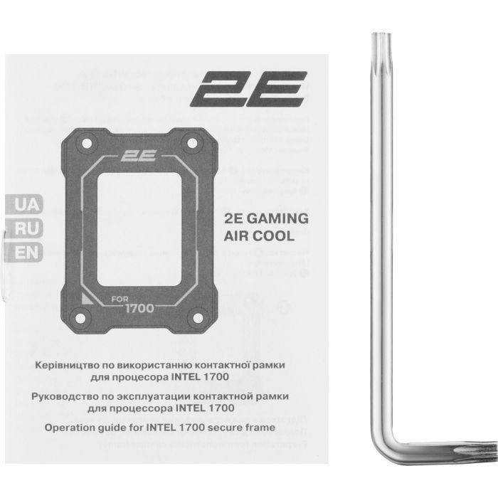 Установочный комплект 2E Gaming Air Cool SCPB-LGA1700, Aluminum, Black Фото 5