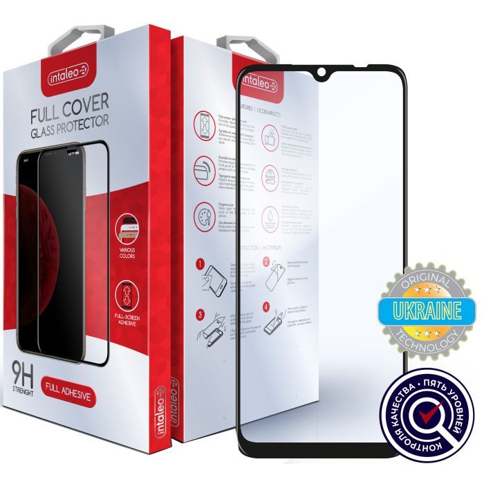 Стекло защитное Intaleo Full Glue Xiaomi Redmi 9C Фото