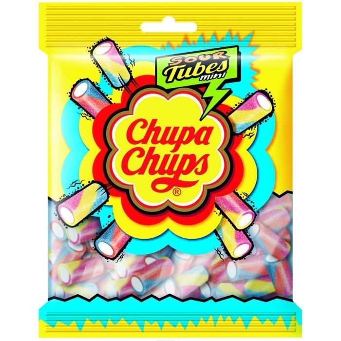 Мармелад Chupa Chups Sour Tubes Mini 150 г Фото