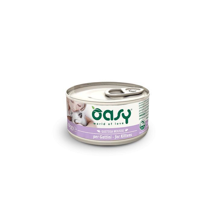 Консервы для кошек OASY Kitten Курица 85 г Фото