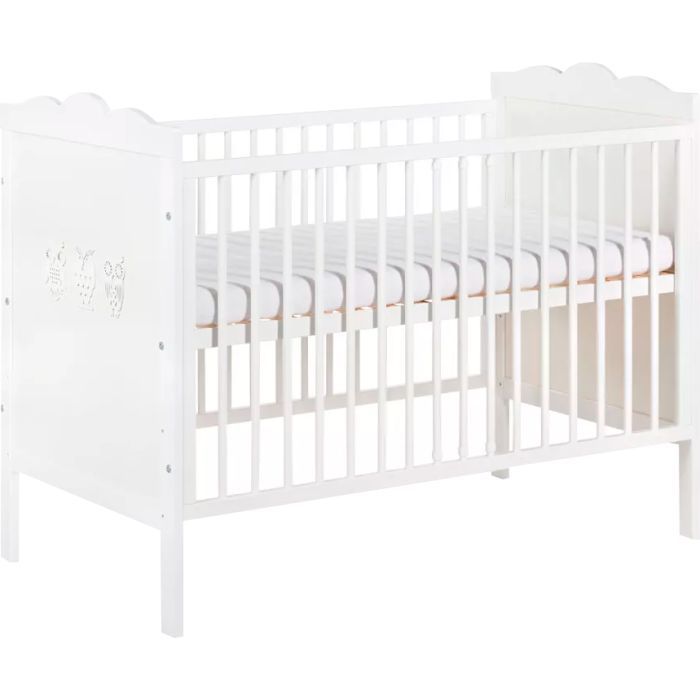 Кроватка Klups Marsell 120 х 60 см Біле Фото