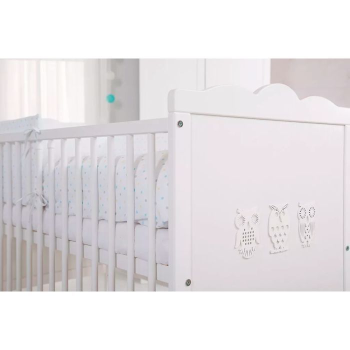 Кроватка Klups Marsell 120 х 60 см Біле Фото 1