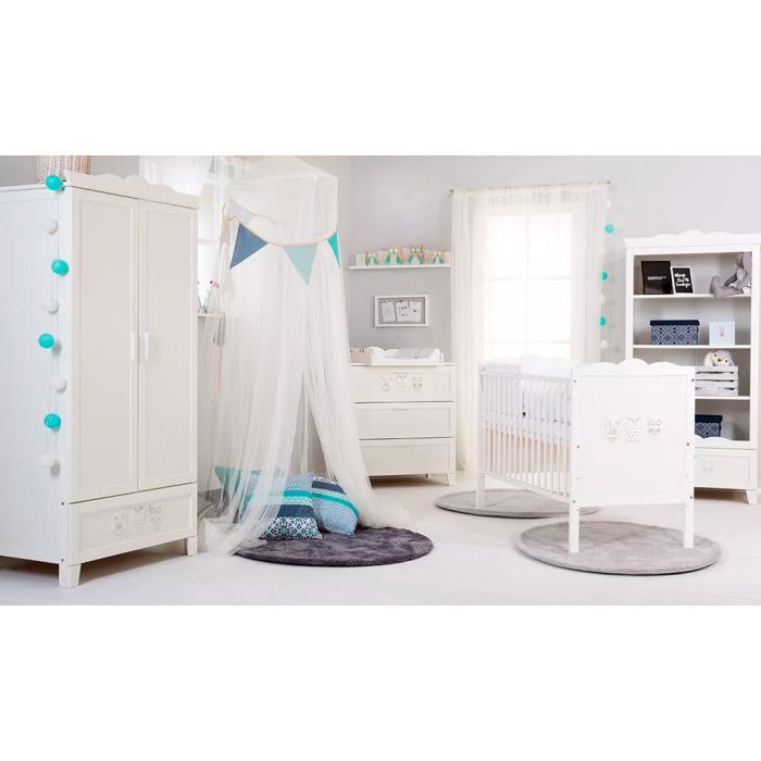 Кроватка Klups Marsell 120 х 60 см Біле Фото 2