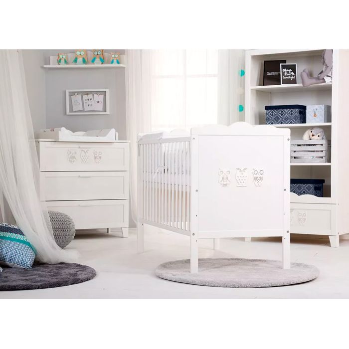 Кроватка Klups Marsell 120 х 60 см Біле Фото 3
