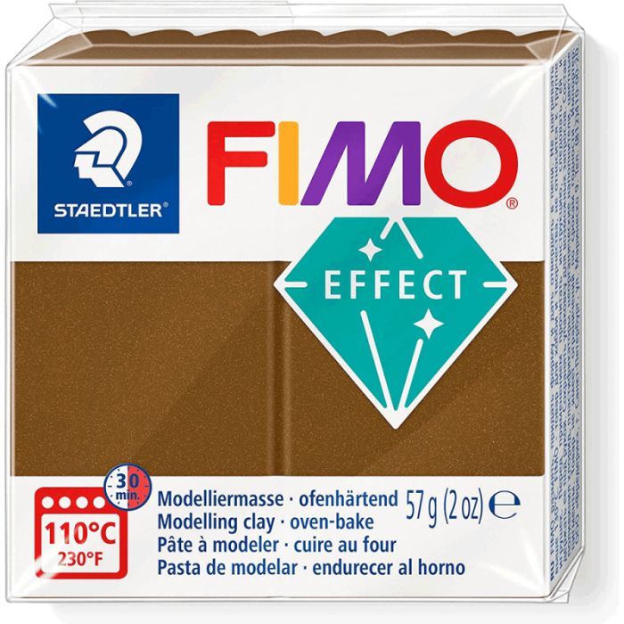 Пластика Fimo Effect, Античная бронза металлик, 57 г Фото
