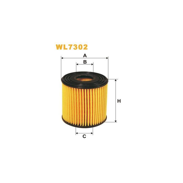 Фильтр масляный Wixfiltron WL7302 Фото