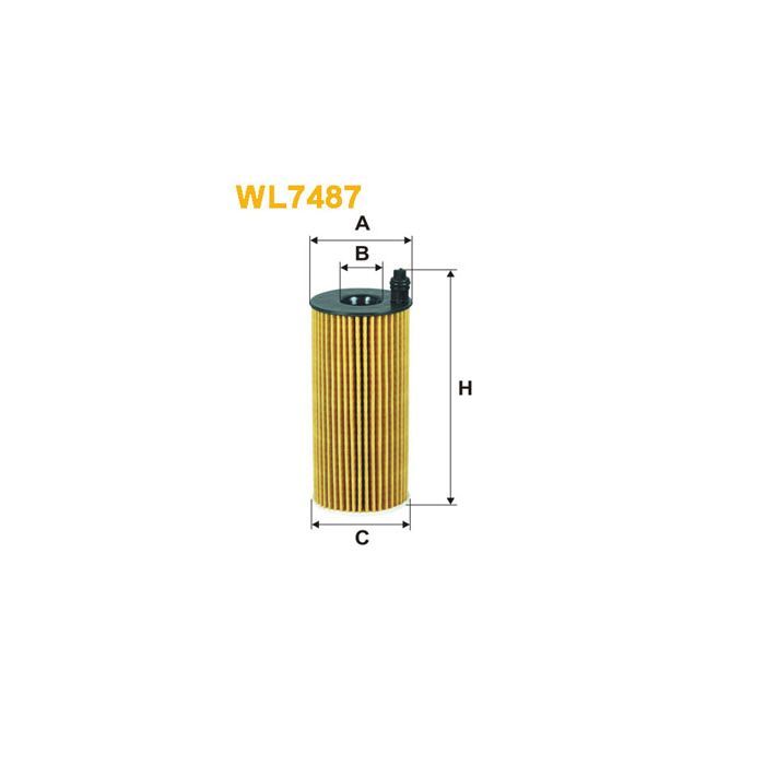 Фильтр масляный Wixfiltron WL7487 Фото