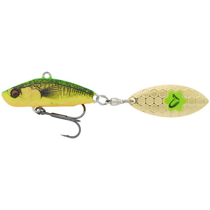 Блесна Savage Gear 3D Sticklebait Tailspin 80mm 18.0g Firetiger Фото