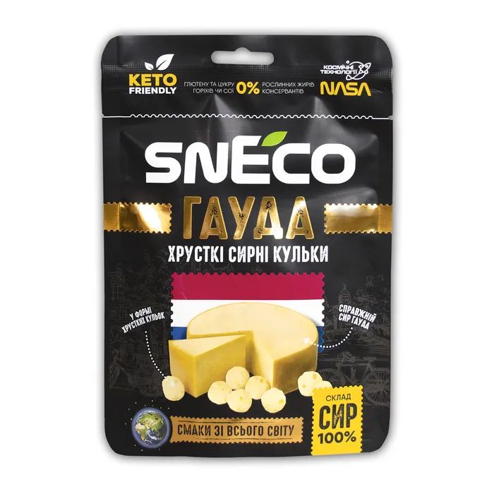 Сыр сушеный snEco Гауда 28 г Фото