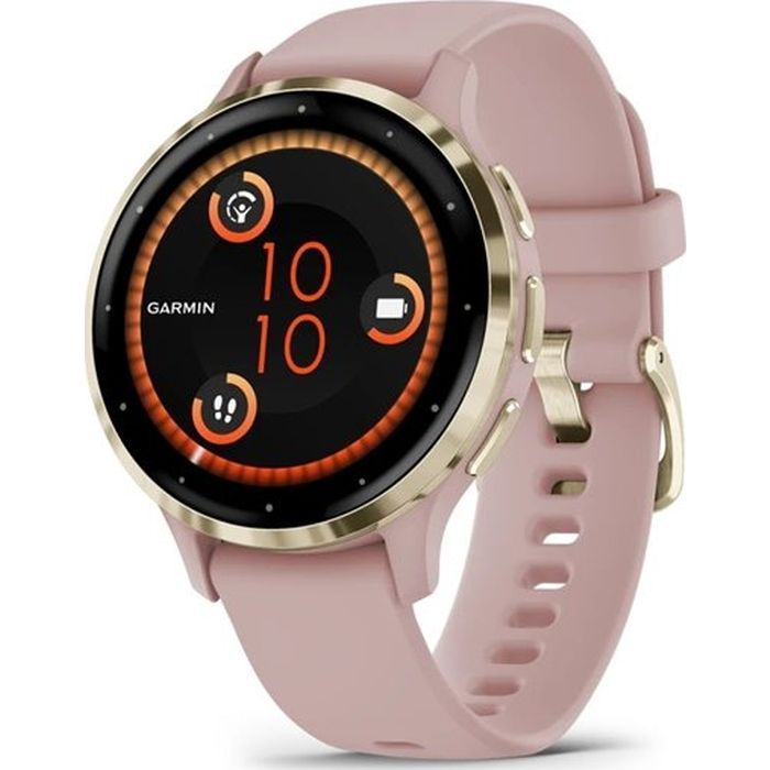 Смарт-часы Garmin Venu 3S, Dust Rose + Soft Gold, GPS Фото