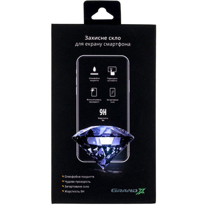 Стекло защитное Grand-X Samsung Galaxy A04 SM-A045 black Фото