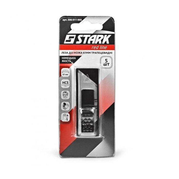 Лезвие Stark трапецеподібне 5 шт Фото