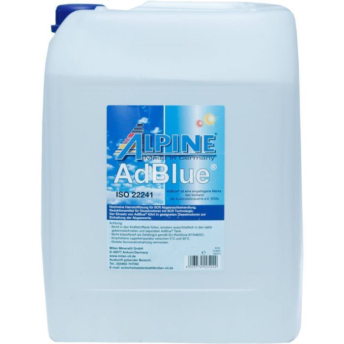 Присадка автомобильная Alpine AdBlue ISO 22 241 - 20л Фото