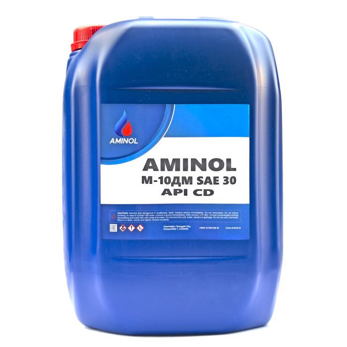 Моторное масло Aminol М-10ДМ SAE 30 20л Фото