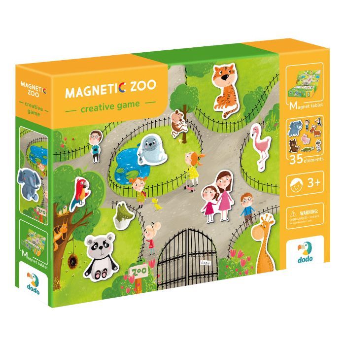 Обучающий набор DoDo Магнітна гра Зоопарк Фото