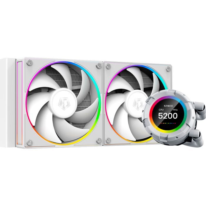 Система жидкостного охлаждения ID-Cooling SL240 WHITE Фото