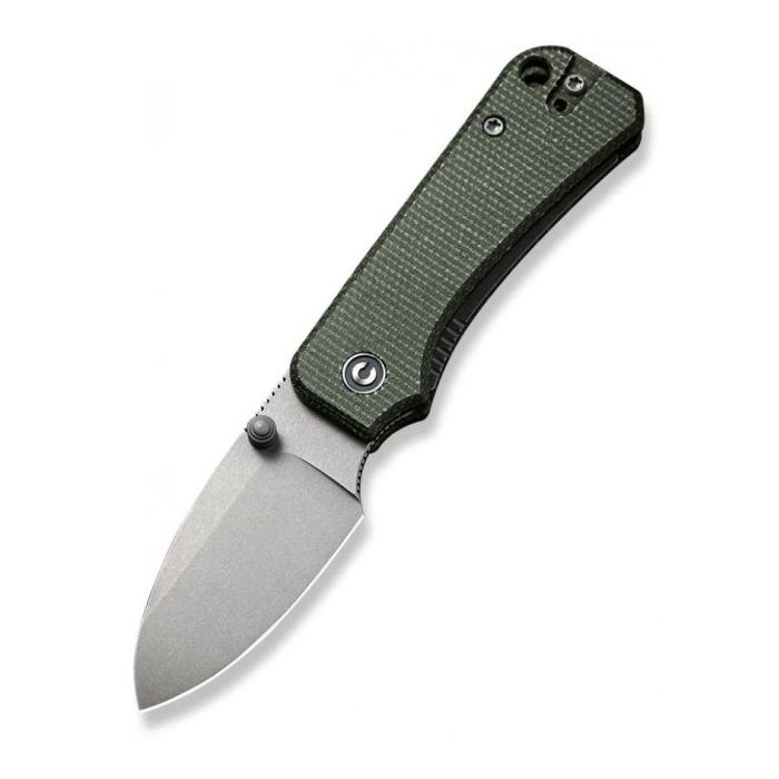 Нож Civivi Baby Banter Stonewash Green Micarta Фото