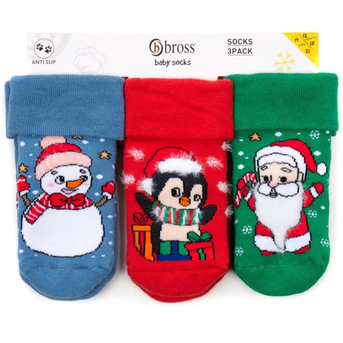 Носки детские Bross махровые в наборе Фото