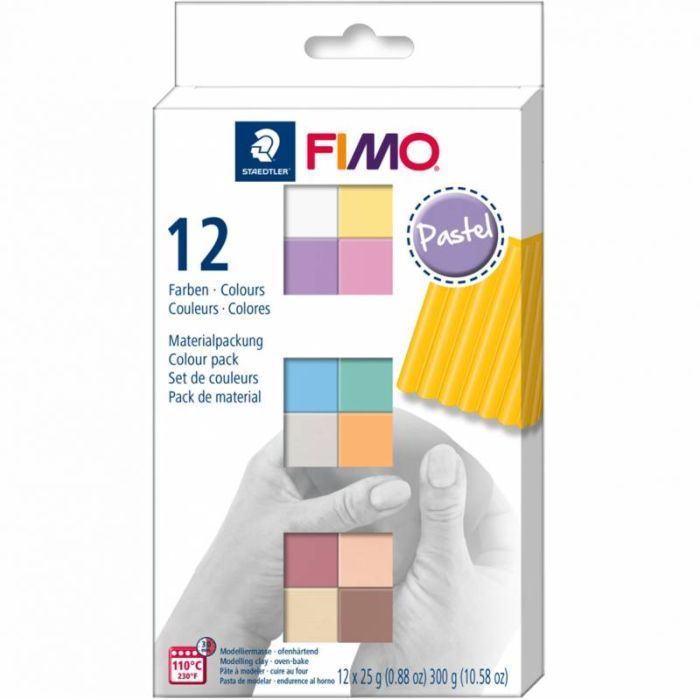 Пластика Fimo Pastel Colours 12 х 25 гр Фото