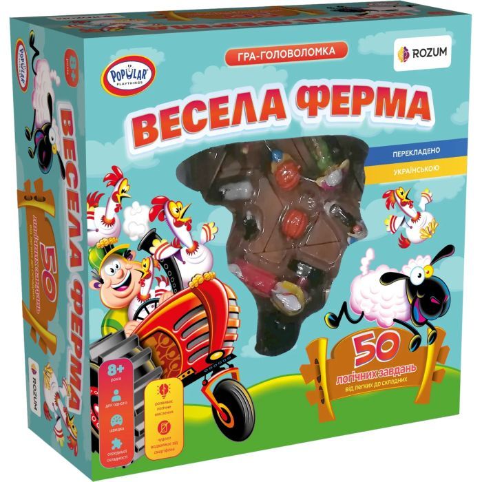 Настольная игра Rozum Веселая Ферма Фото