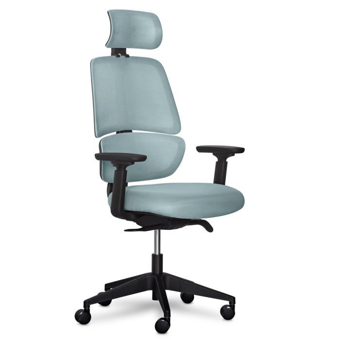 Офисное кресло Mealux Leo Air Plus Grey / Blue Фото