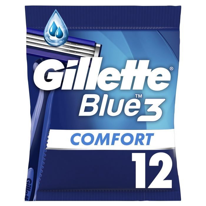 Бритва Gillette Blue 3 Plus Comfort 12 шт. Фото