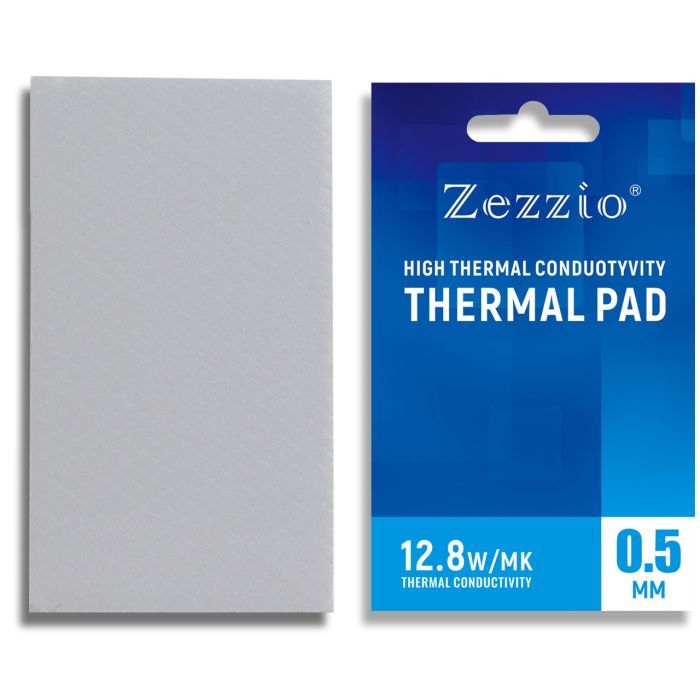 Термопрокладка Zezzio Thermal Pad 12.8 W/mK 85х45x0.5 мм Фото