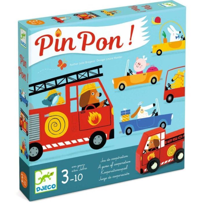 Развивающая игрушка Djeco Игра Пожарные Фото