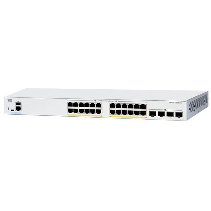 Коммутатор сетевой Cisco C1200-24T-4G Фото