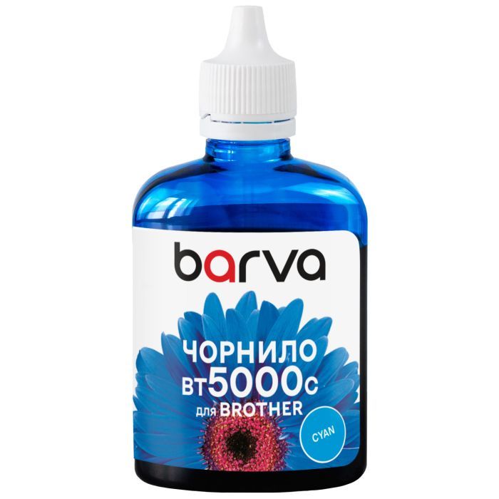 Чернила Barva Brother BT5000 100 мл C Фото