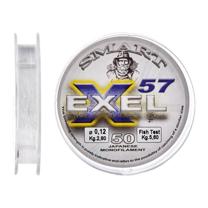 Леска Smart Exel 57 50m 0.18mm 4.4kg Фото