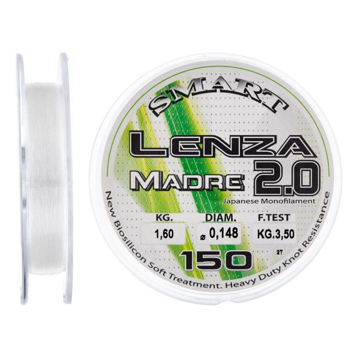Леска Smart Lenza Madre 2.0 150m 0.148mm 1.6kg Фото