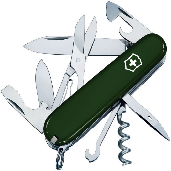 Нож Victorinox Climber 91 мм Зелений Фото