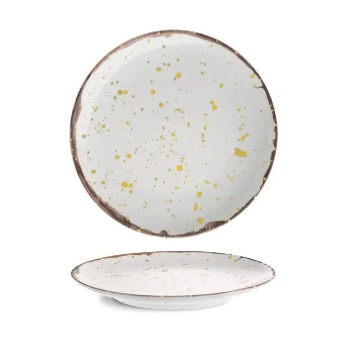 Тарелка G.Benedikt Isabelle кругла 21 см Coffee Moon Фото