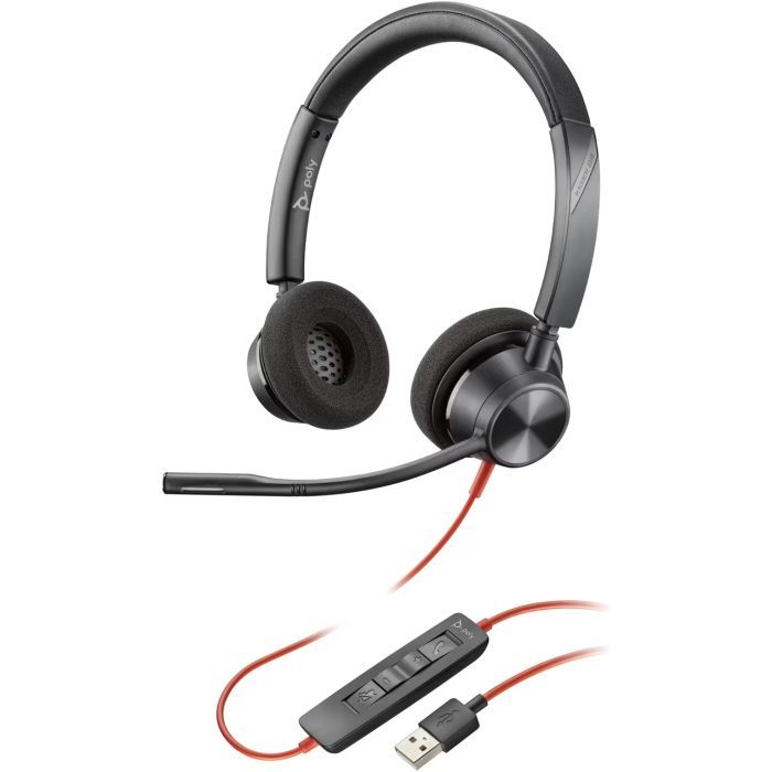Наушники Poly BlackWire C3320-M USB-A HS Stereo Фото