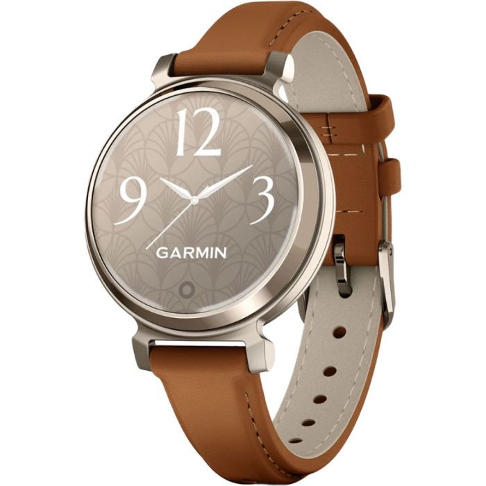 Смарт-часы Garmin Lily 2 Classic, Cream Gold/Tan Фото