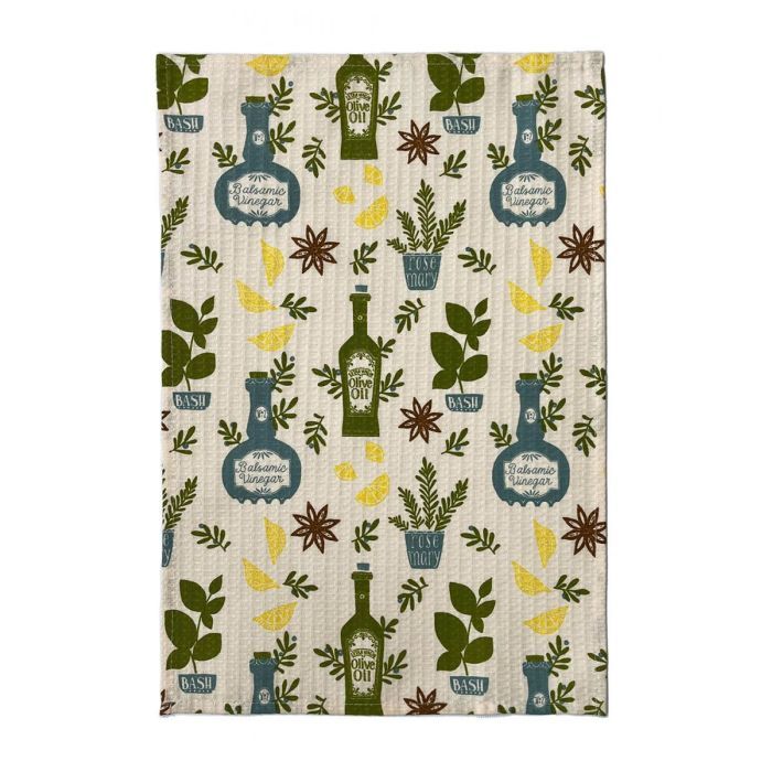 Полотенце Прованс вафельное Пряности 34х50 см Фото