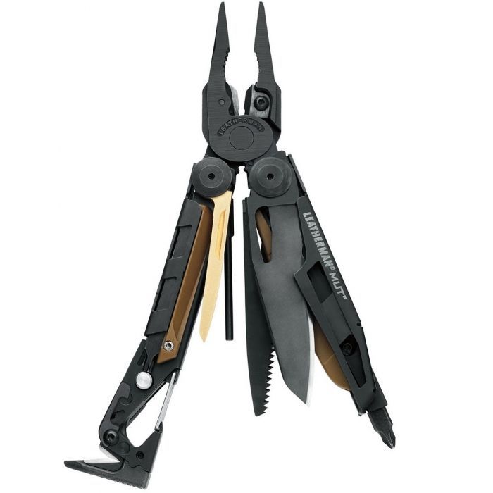 Мультитул Leatherman Mut Black, чохол Molle Olive Фото