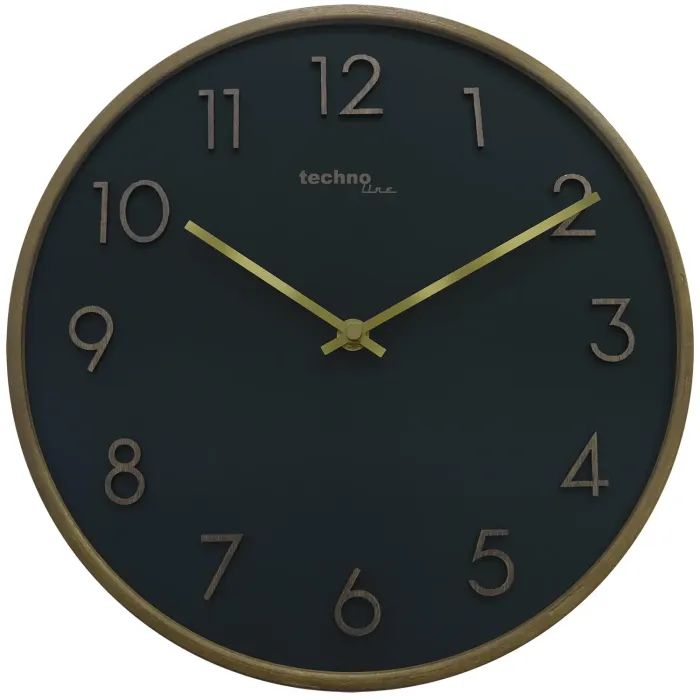 Настенные часы Technoline WT2430 Black Фото