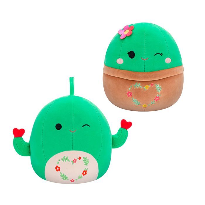 Мягкая игрушка Squishmallows Друзья Кактусы 2 шт, 19 см Фото