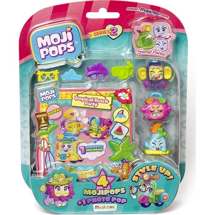 Игровой набор Moji Pops S2 Фотосесія 4 фігурки + аксесуари Фото