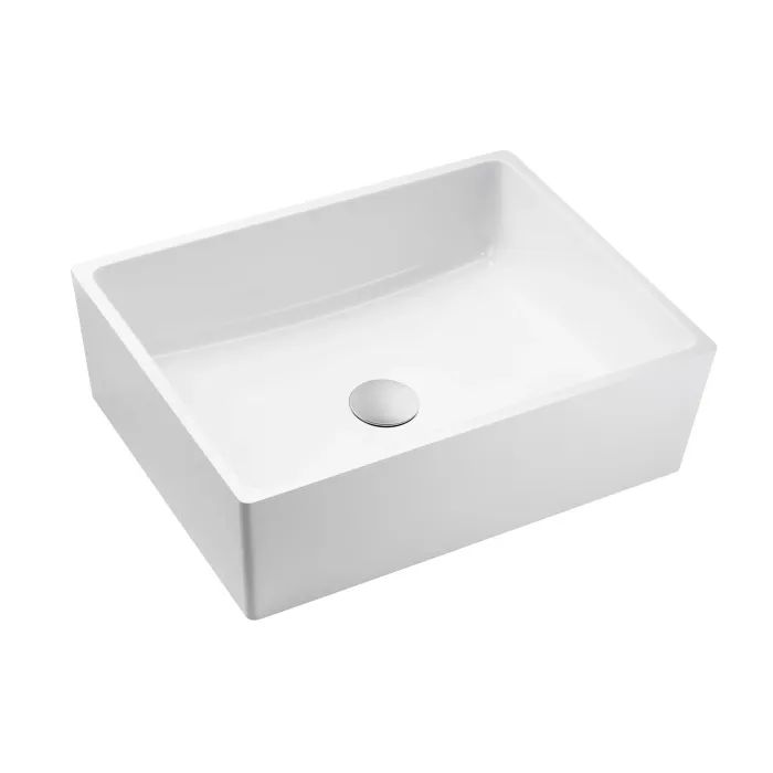 Раковина GRANADO Tolosa white gel Фото